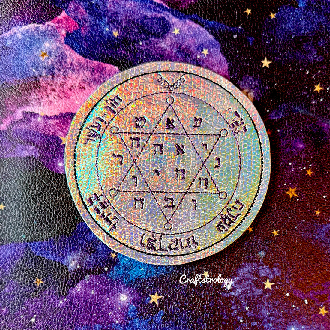 2nd Pentacle of Jupiter (Prosperity and Peace of Mind) Coaster