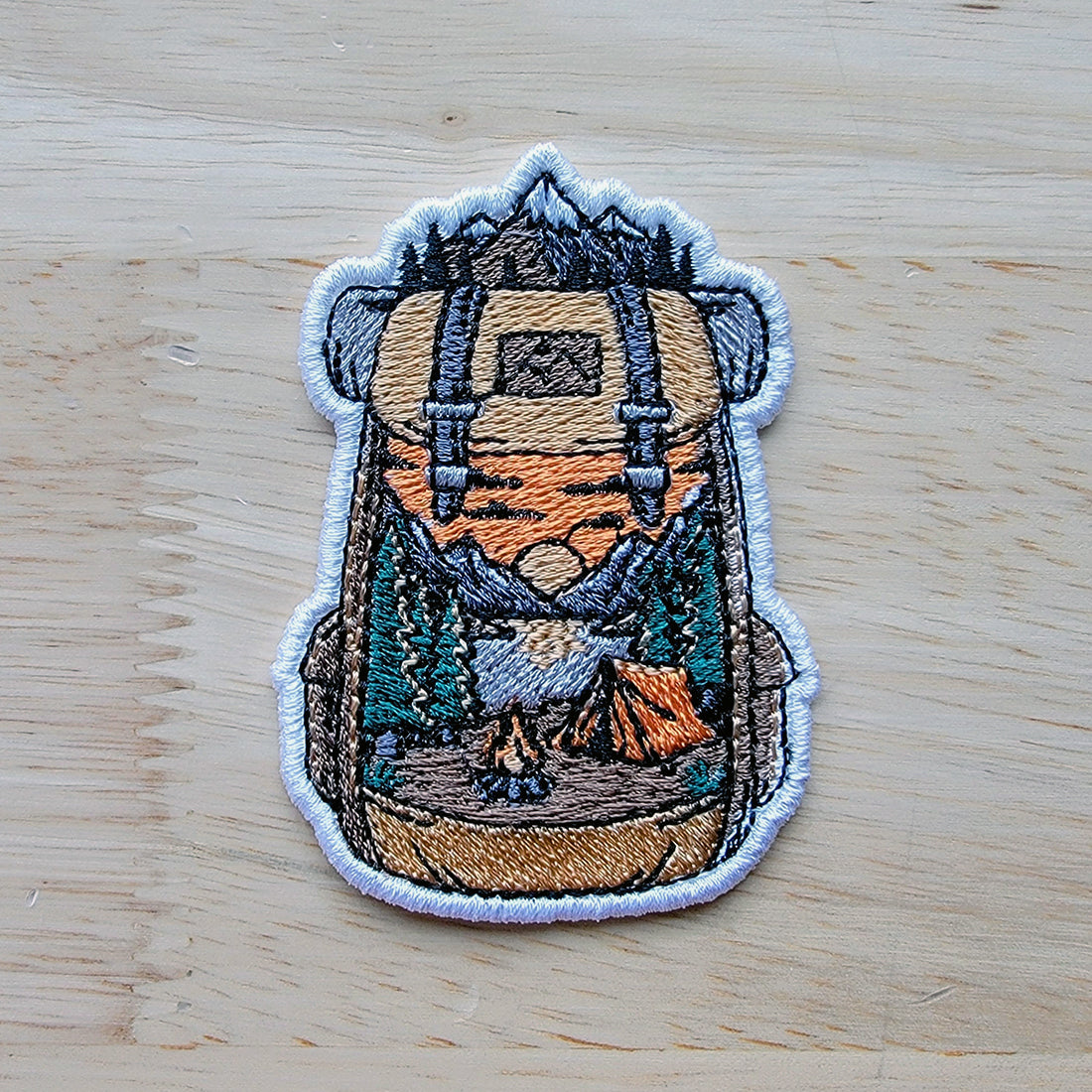Adventure Patch Embroidery Design