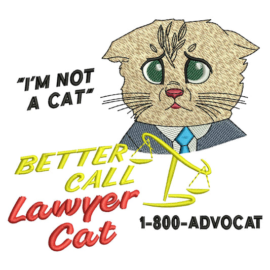 Advocat Embroidery Design & Sanitizer Holder