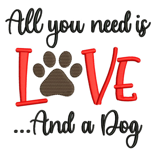 All You Need Embroidery Design