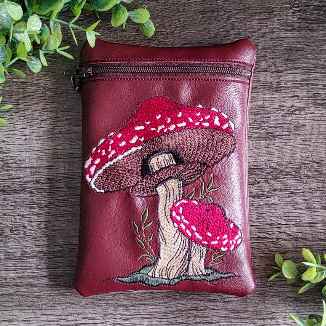 Amanita Mushrooms Embroidery Design