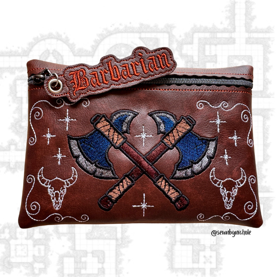 Barbarian Zipper Bag