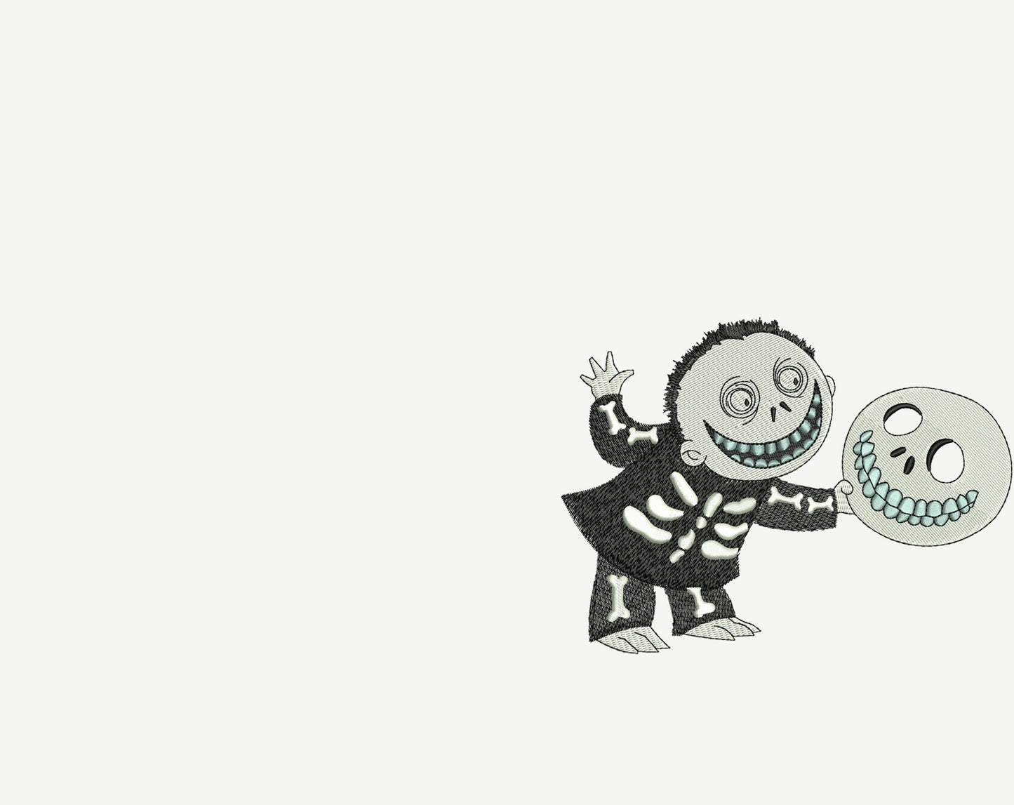 Trick or Treaters Embroidery Design