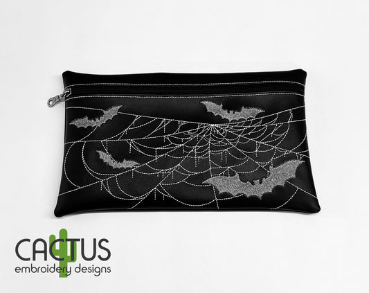 Bat Zipper Bag