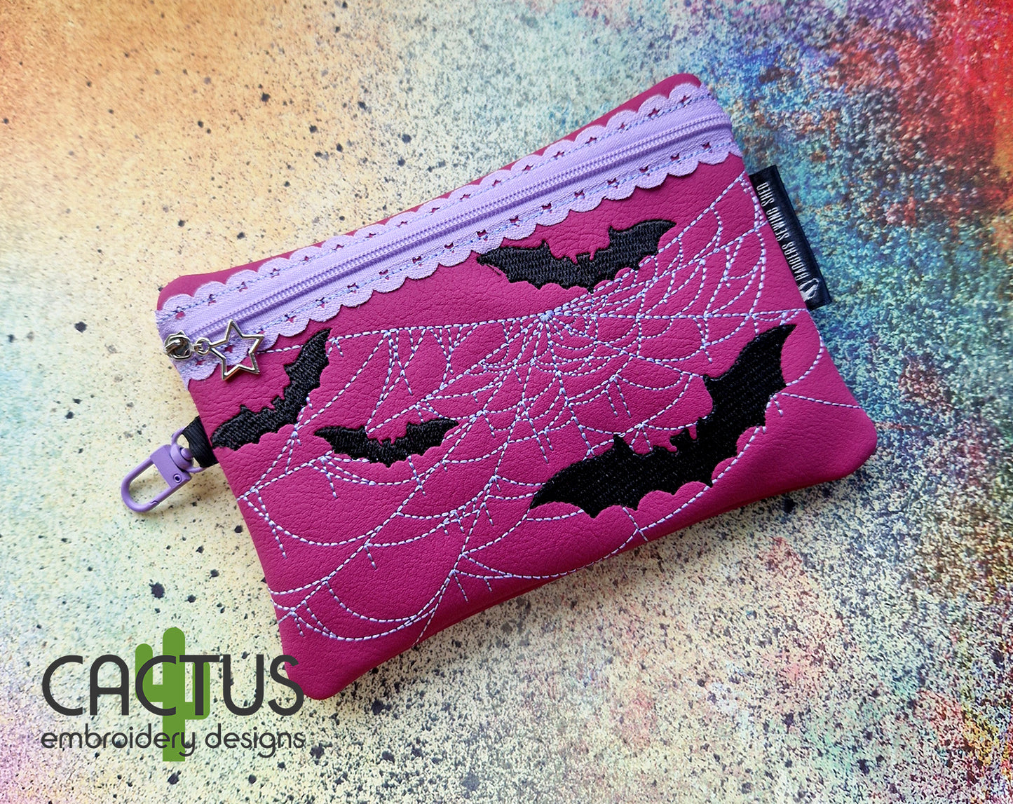 Bat Zipper Bag