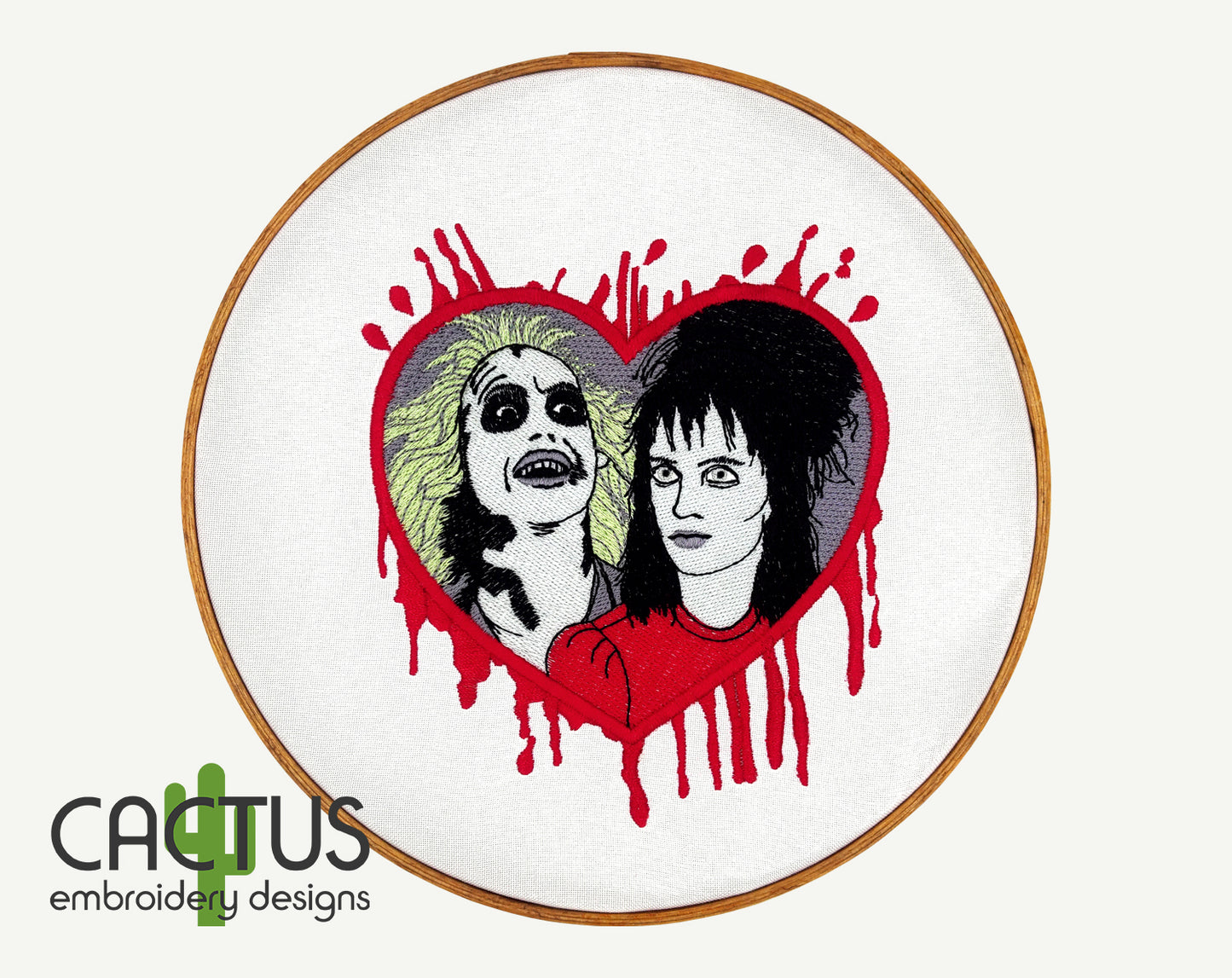 BJ and Lydia Embroidery Design
