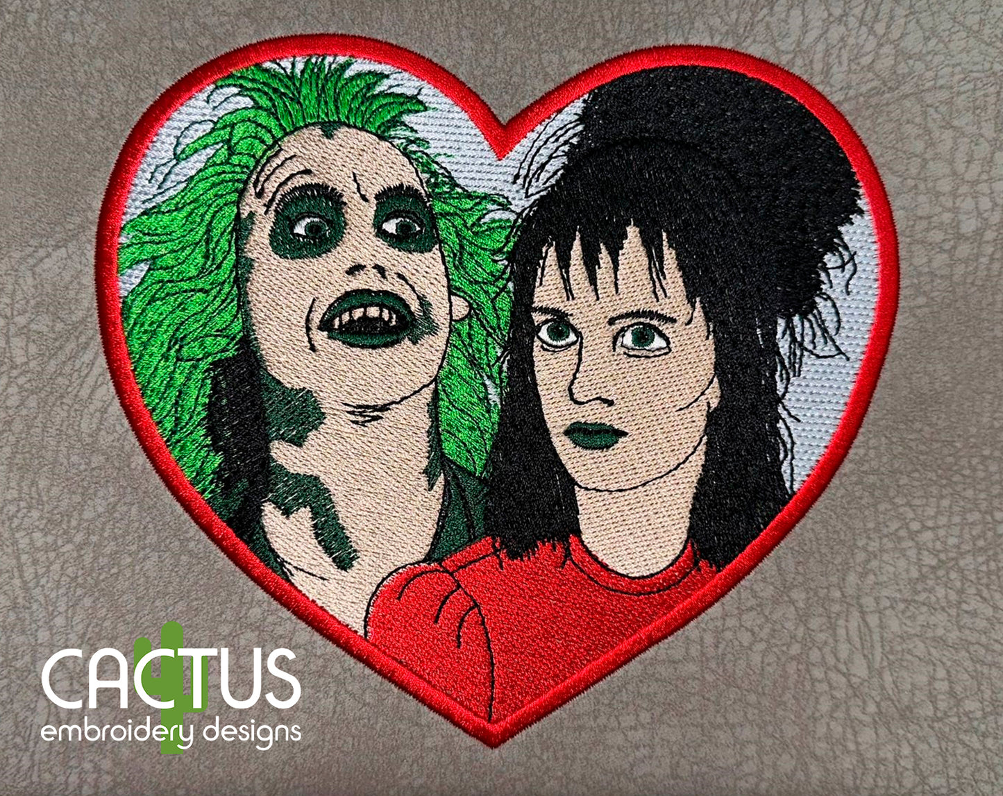BJ and Lydia Embroidery Design