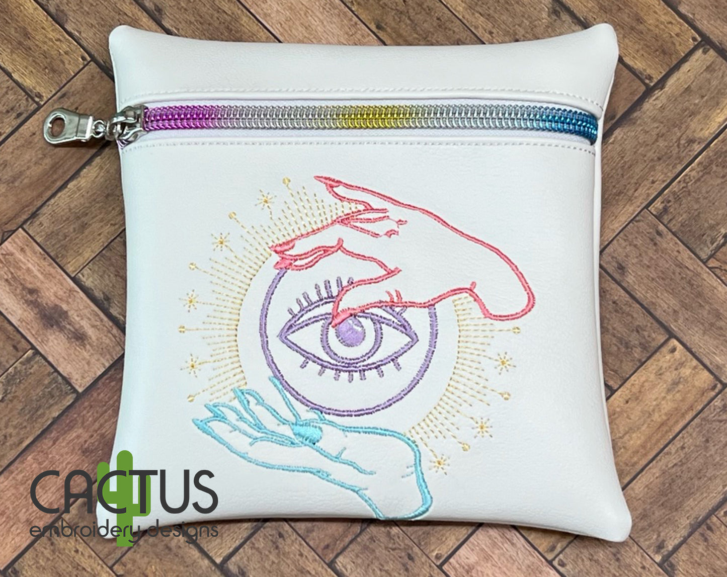 Big Eye Embroidery Design