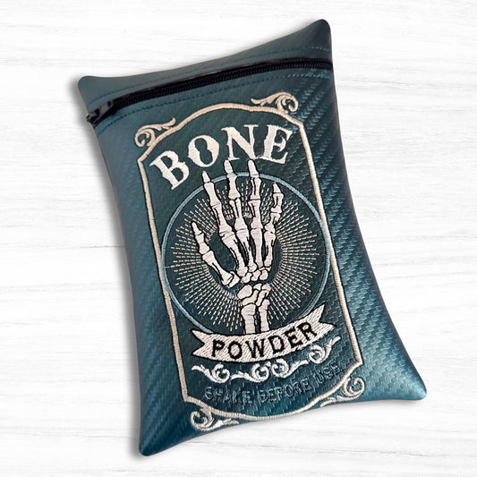 Bone Powder Zipper Bag