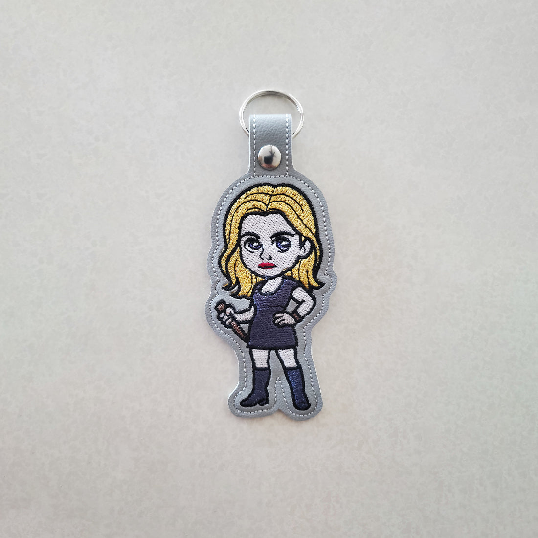 Buffy Snap Tab & Eyelet Fob