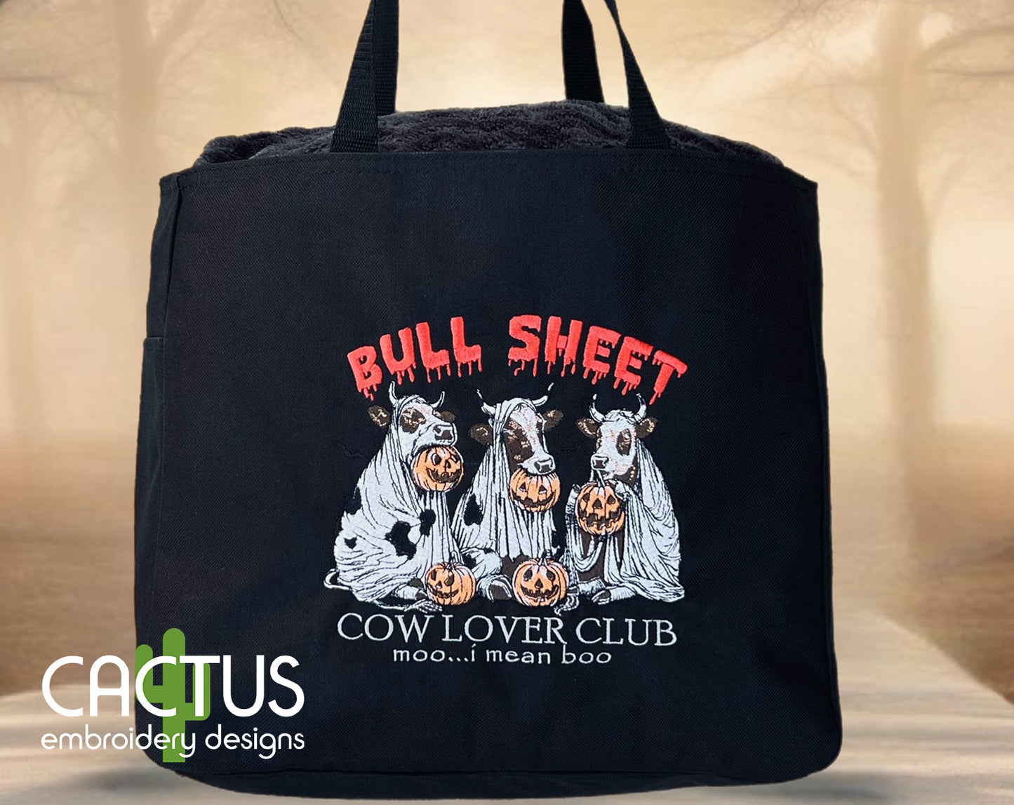 Bull Sheet Embroidery Design