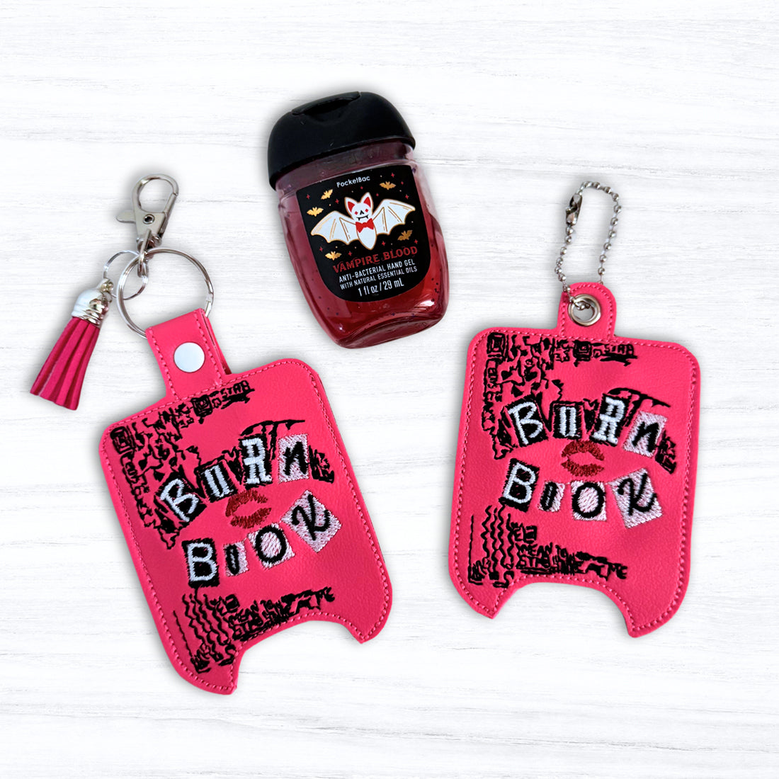 Burn Book Sanitizer Holder, SMALL and LARGE sizes