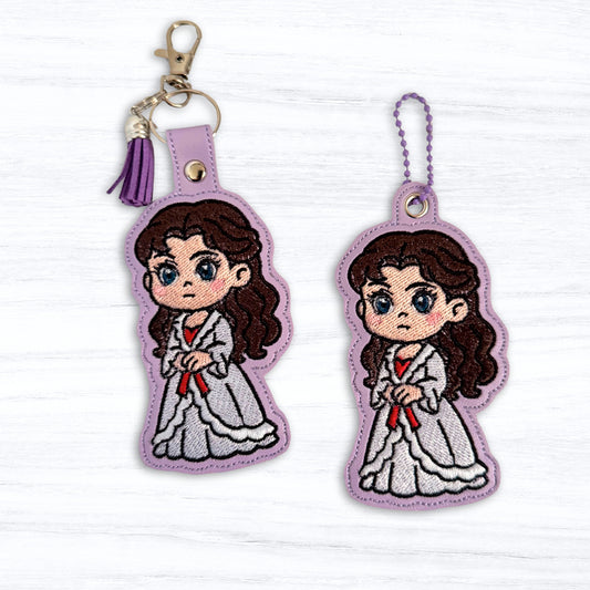 Christine Snap Tab & Eyelet Fob