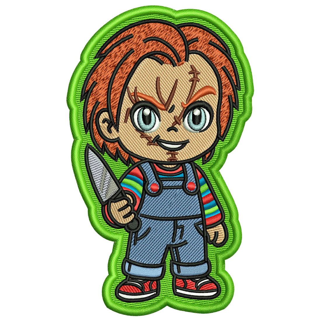Chucky Patch Embroidery Design