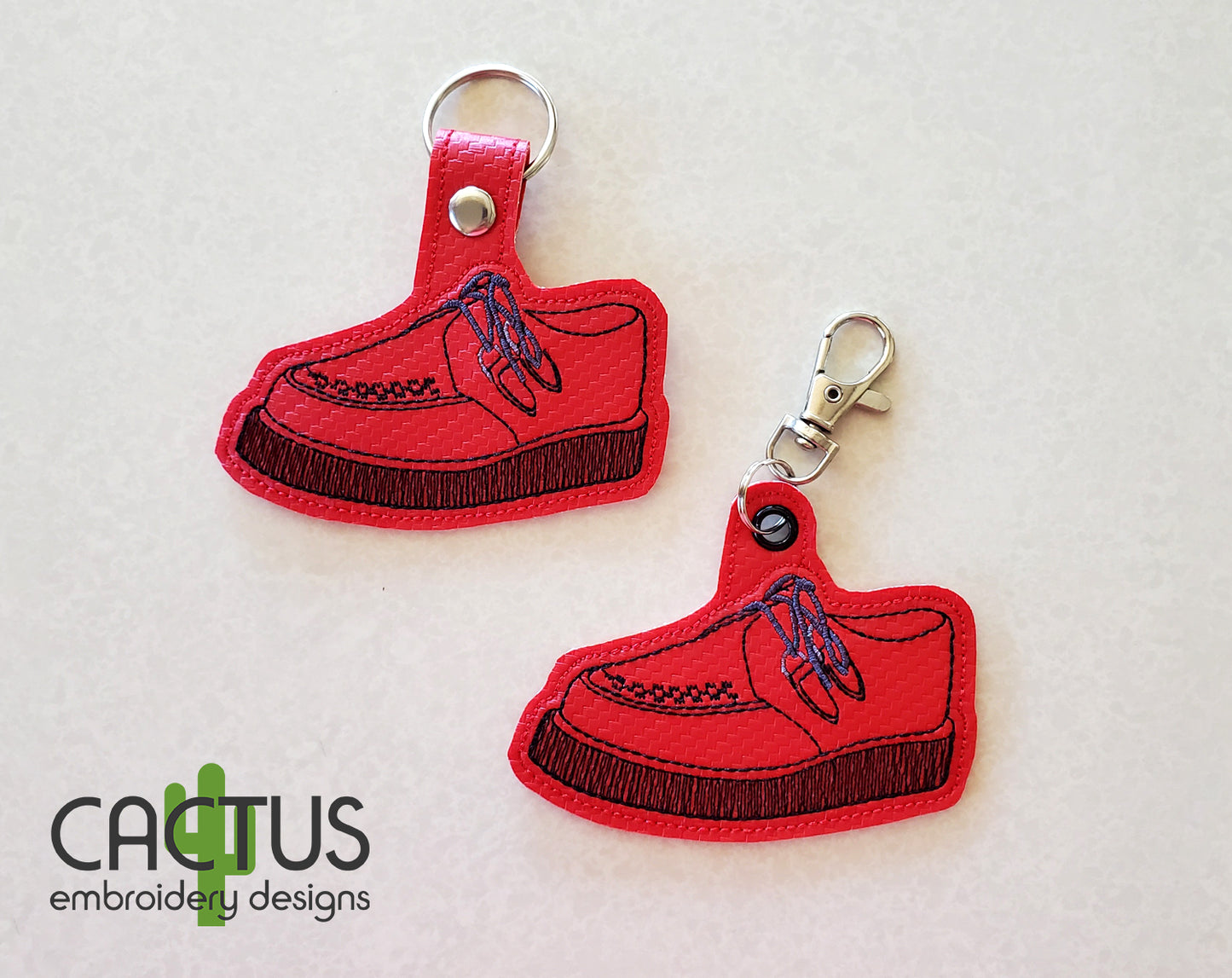 Creepers Shoe Snap Tab & Eyelet Fob