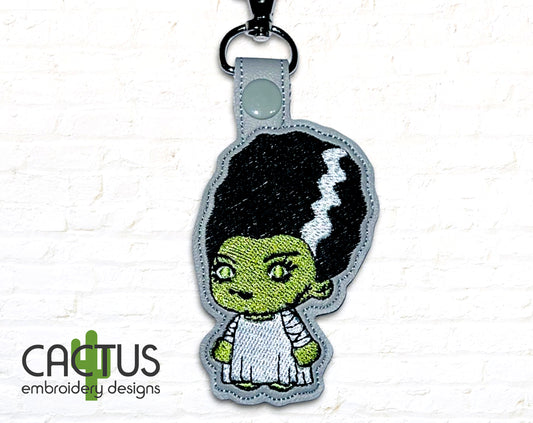 Elizabeth Snap Tab & Eyelet Fob