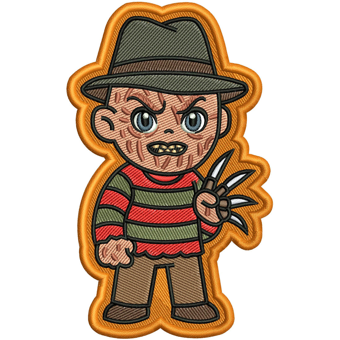 Freddy Patch Embroidery Design