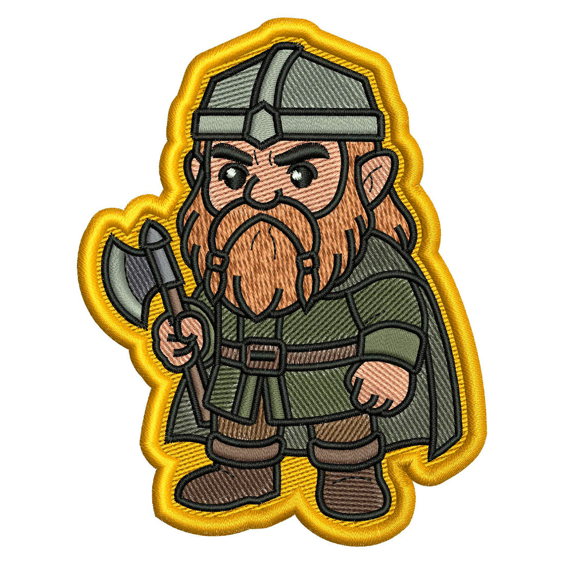 Gnome Patch Embroidery Design
