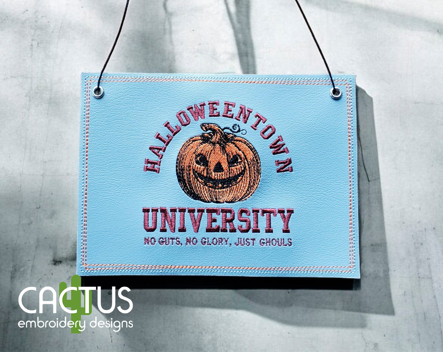 Halloweentown University Embroidery Design