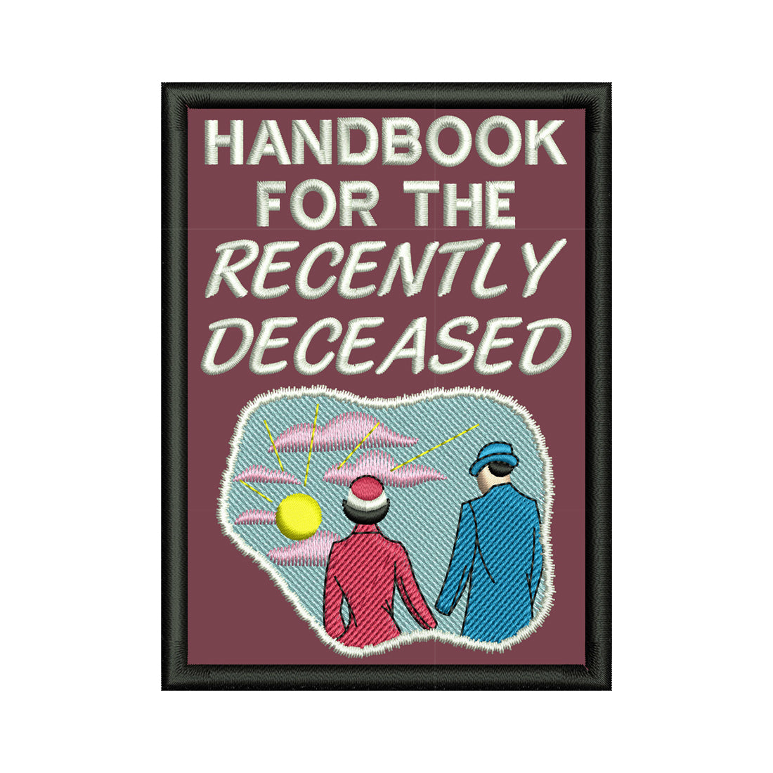 Handbook Patch Embroidery Design