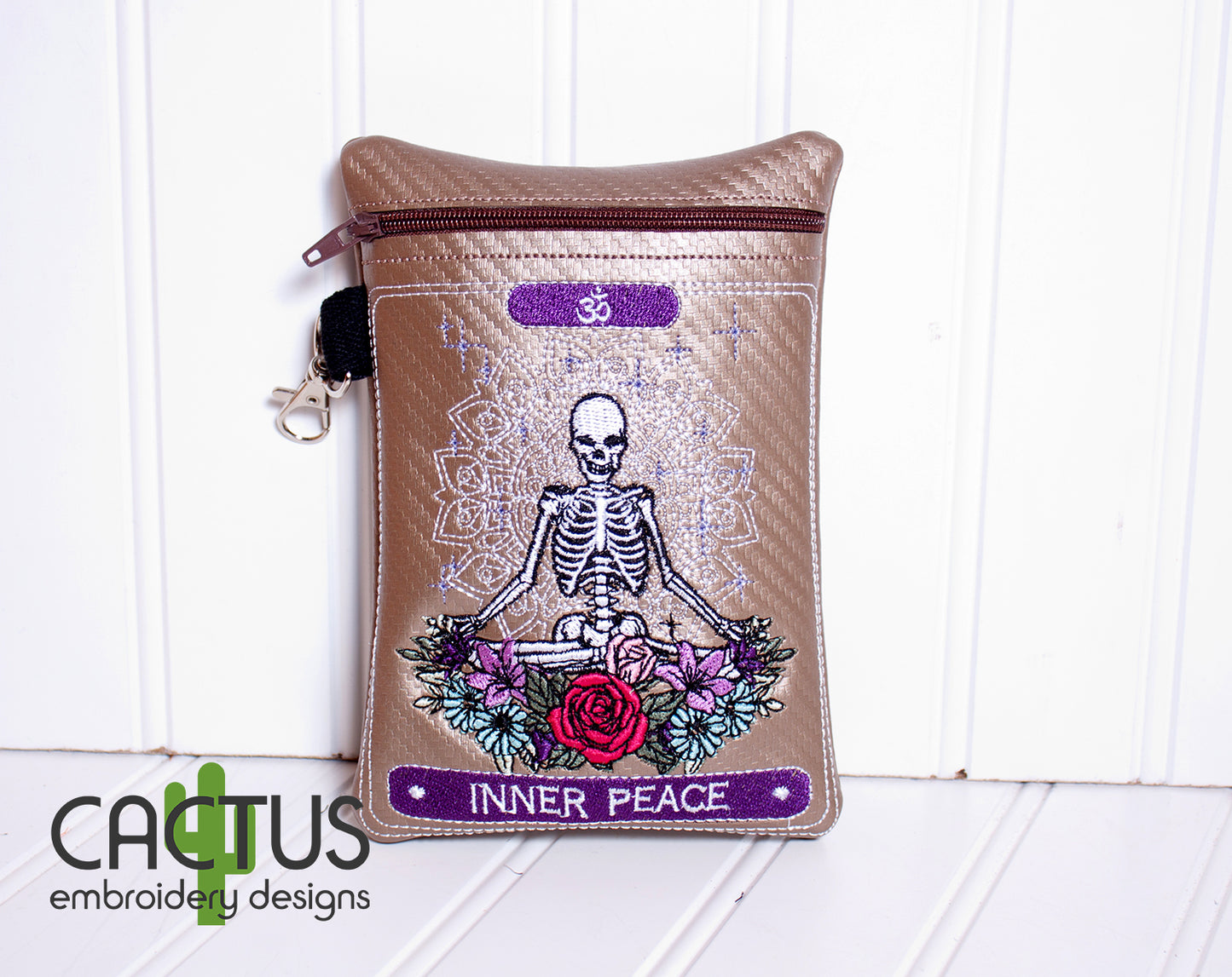 Inner Peace Card Zipper Bag