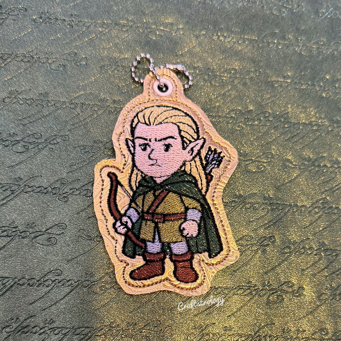 Elf Snap Tab & Eyelet Fob