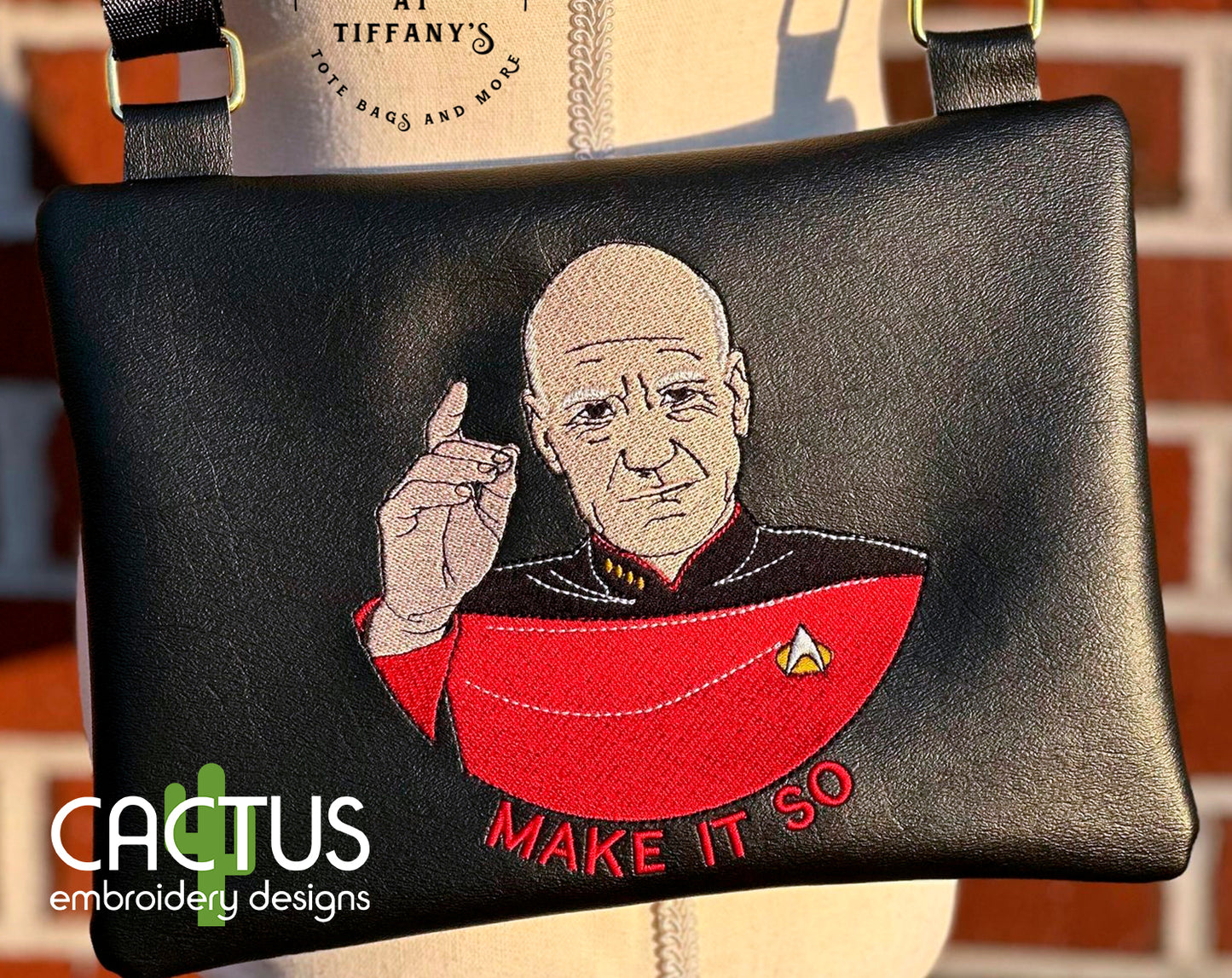 Make It So Embroidery Design