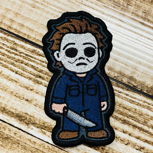 Mike Patch Embroidery Design