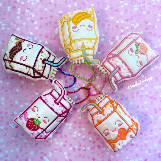Milk Plushies Set of 5 Designs