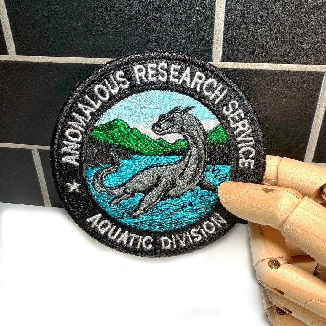 Nessie Patch Embroidery Design