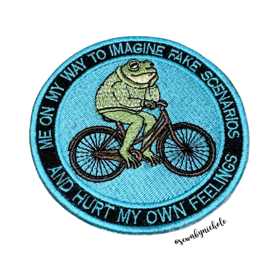 On my Way Patch Embroidery Design