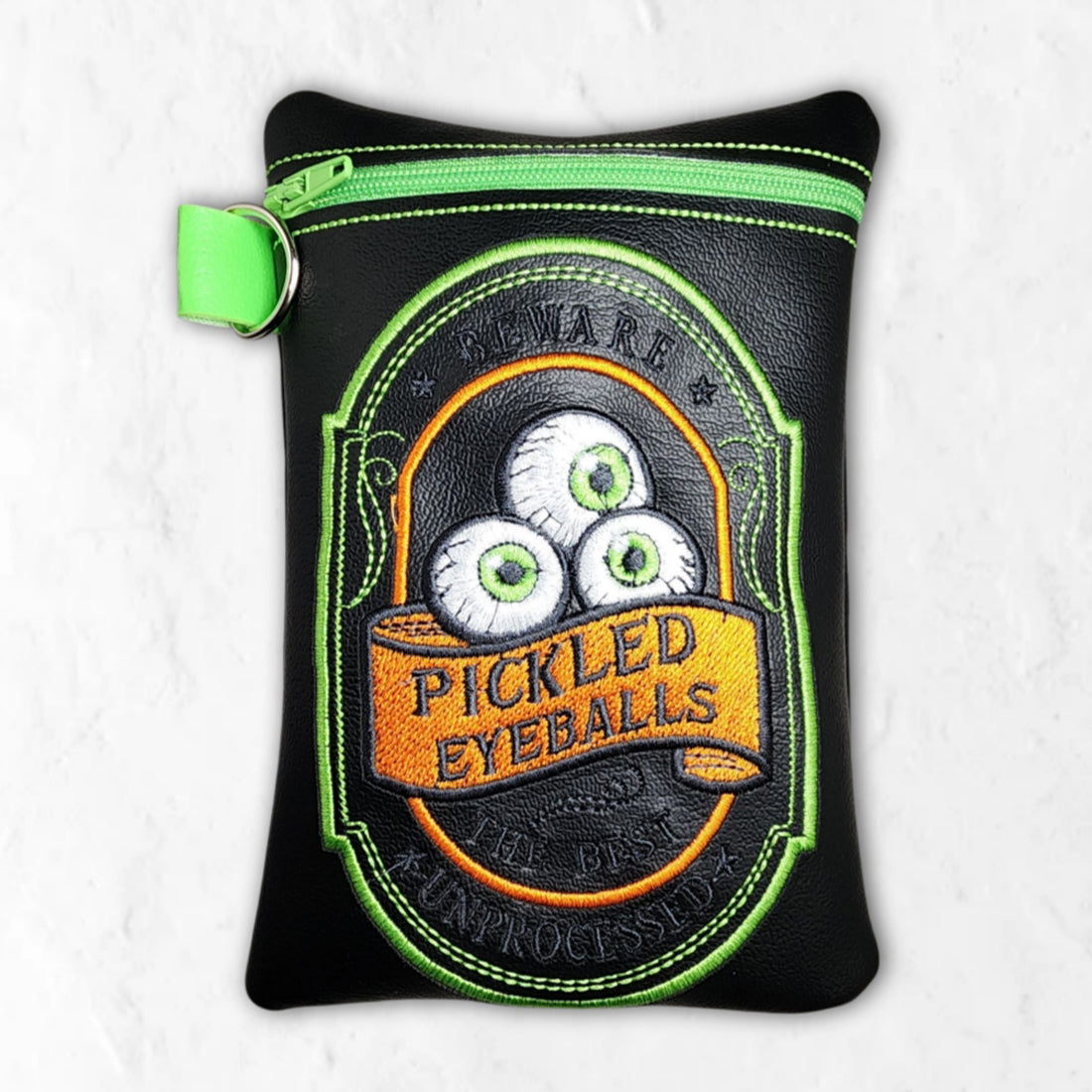 Pickled Eyeballs Zipper Bag