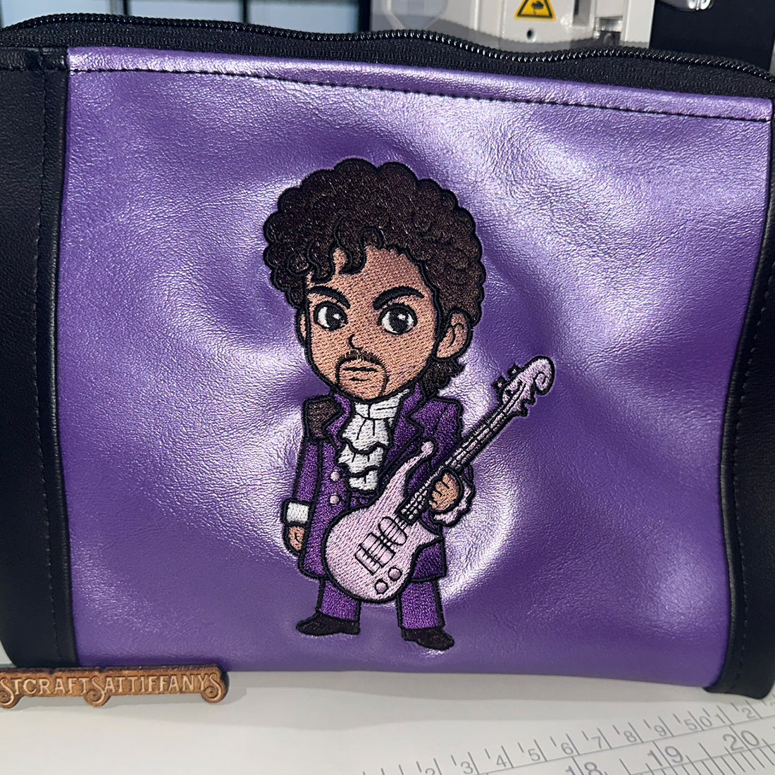 Prince Patch Embroidery Design