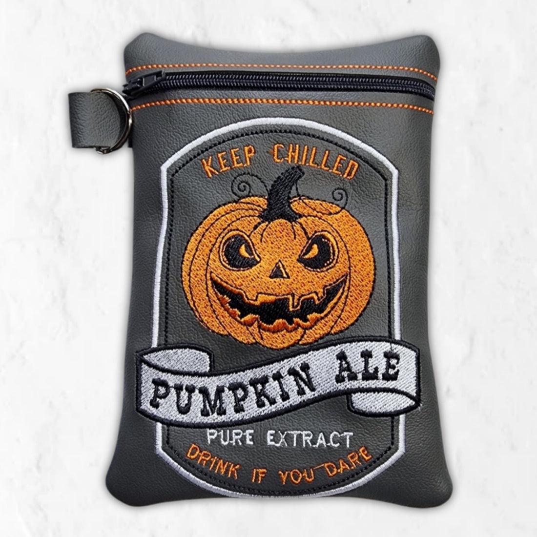 Pumpkin Ale Zipper Bag