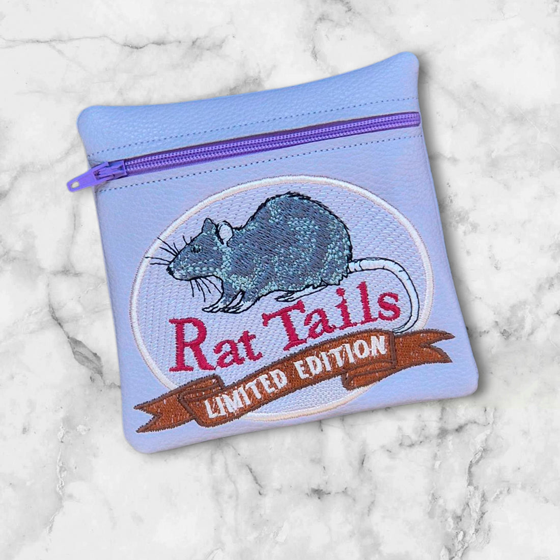 Rat Tails Eyeballs Zipper Bag