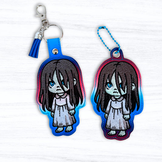 Samara Snap Tab & Eyelet Fob