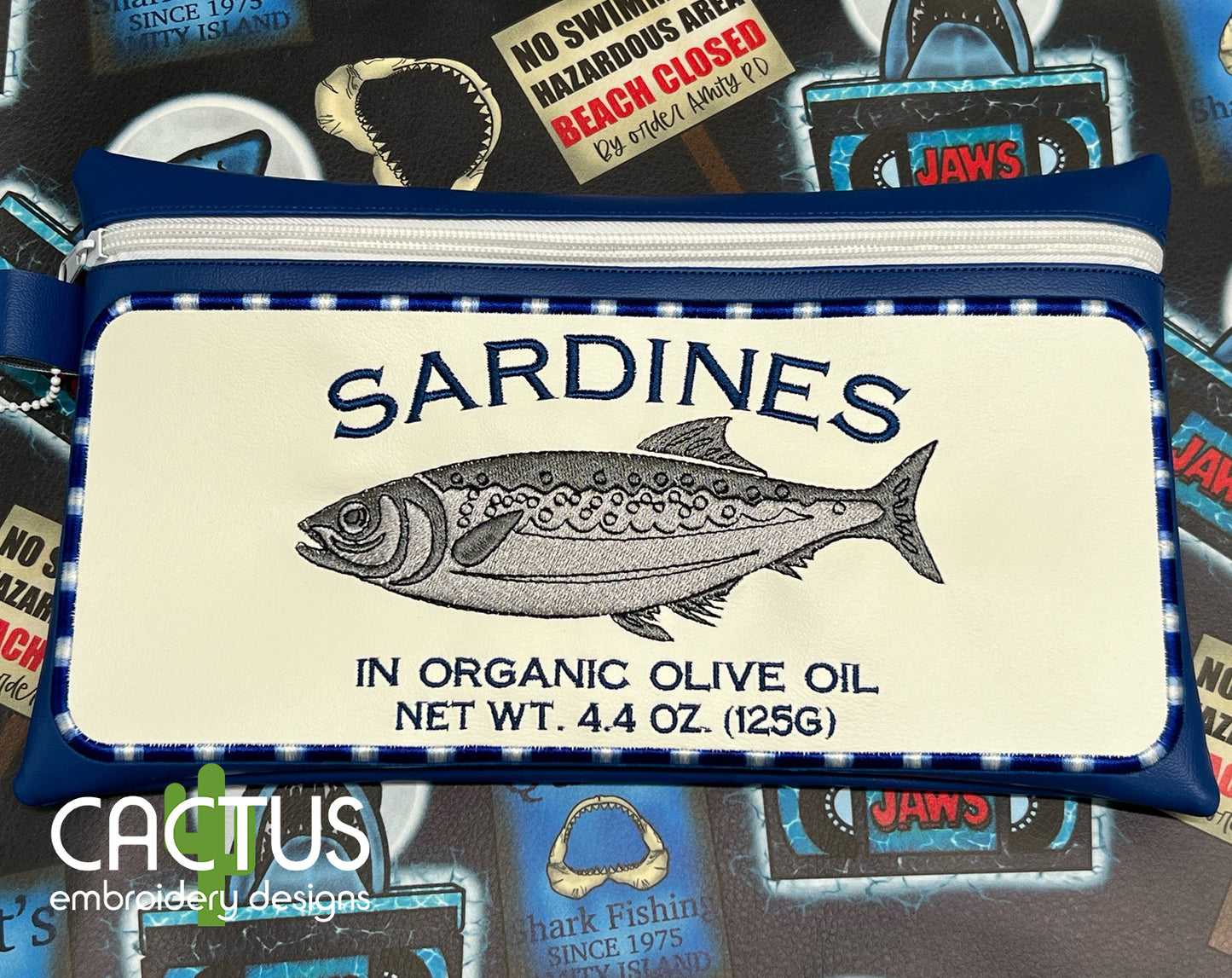 Sardines Zipper Bag