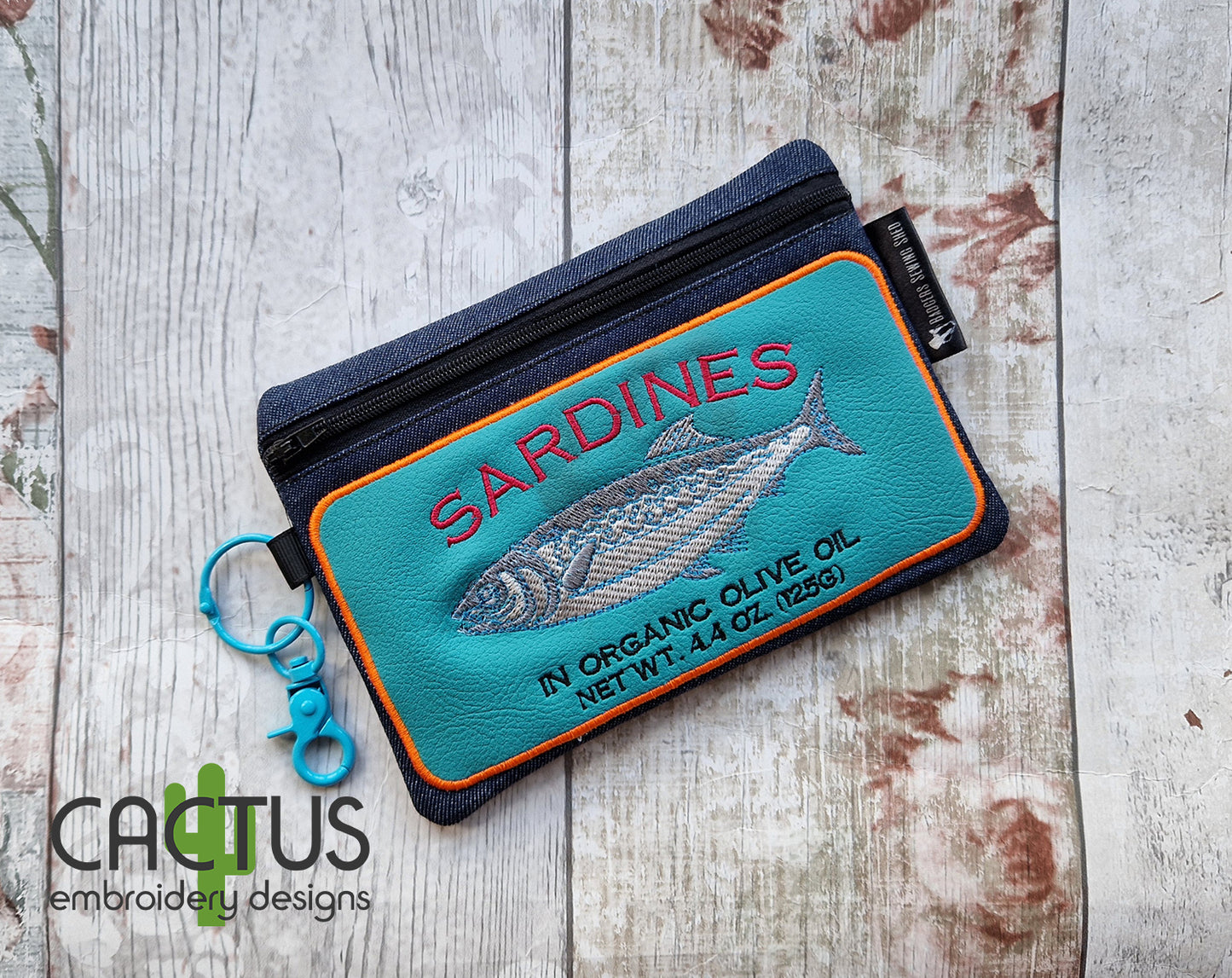 Sardines Zipper Bag
