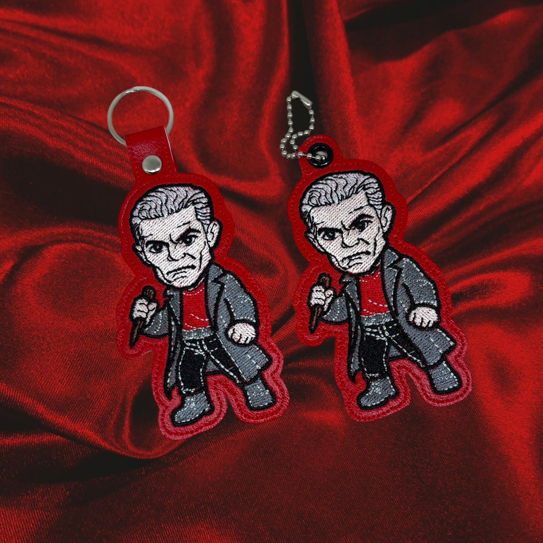 Spike Snap Tab & Eyelet Fob