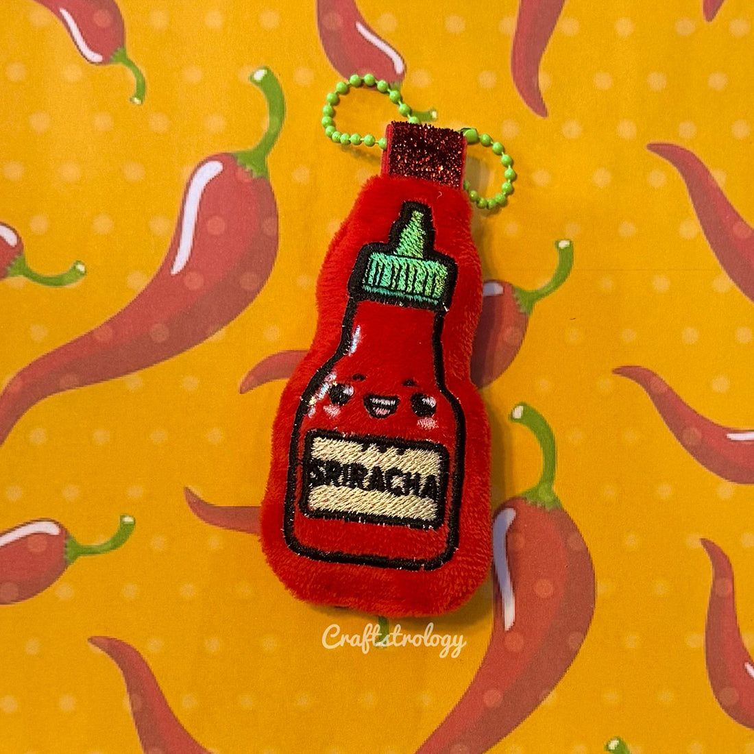 Sriracha Plushie