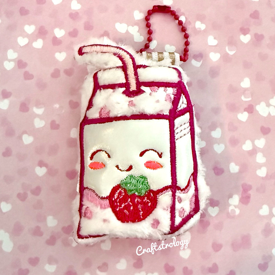 Strawberry Milk Plushie