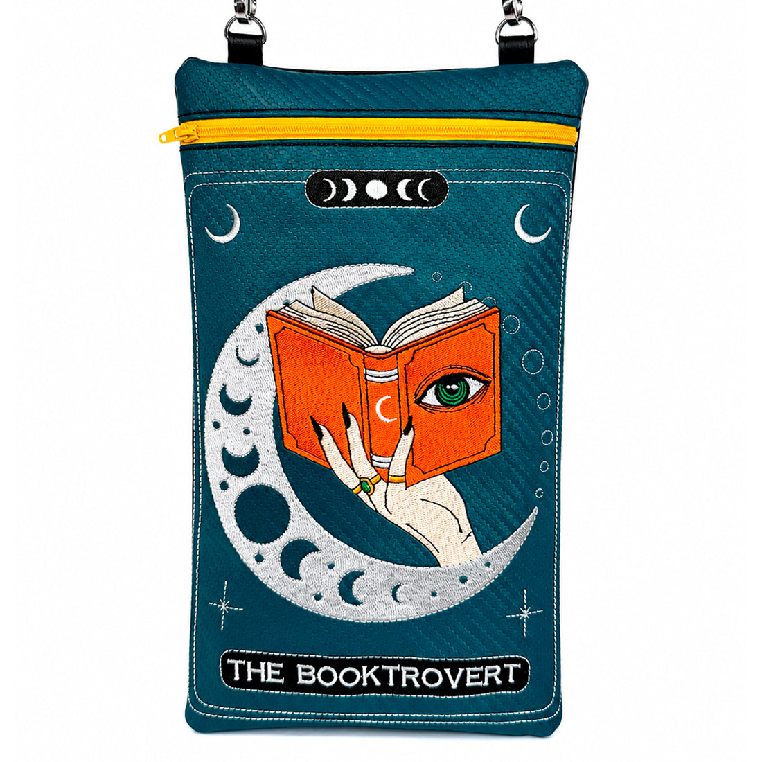 The Booktrovert Tarot Card Zipper Bag