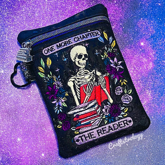 The Reader Card Zipper Bag