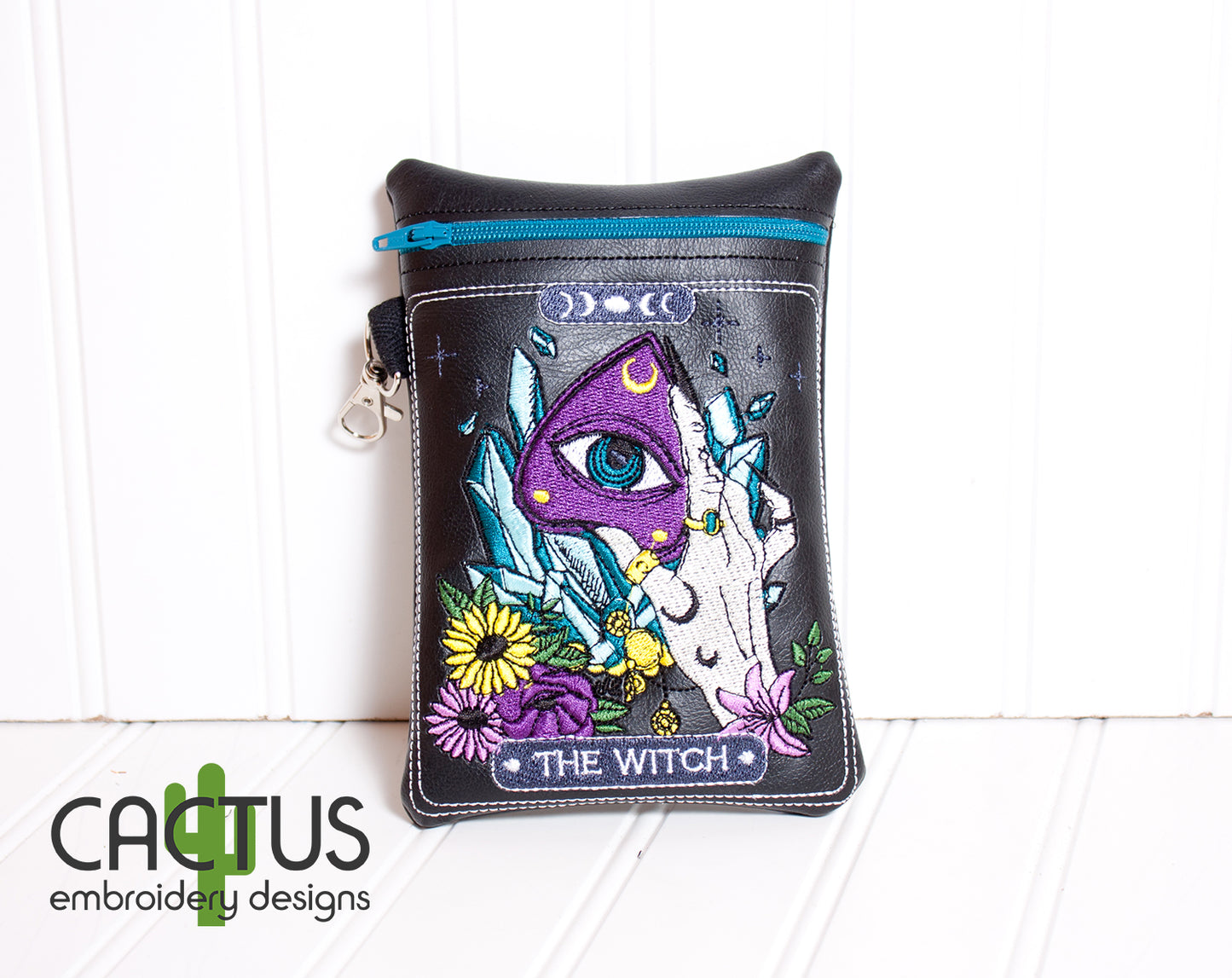 The Witch Card Zipper Bag