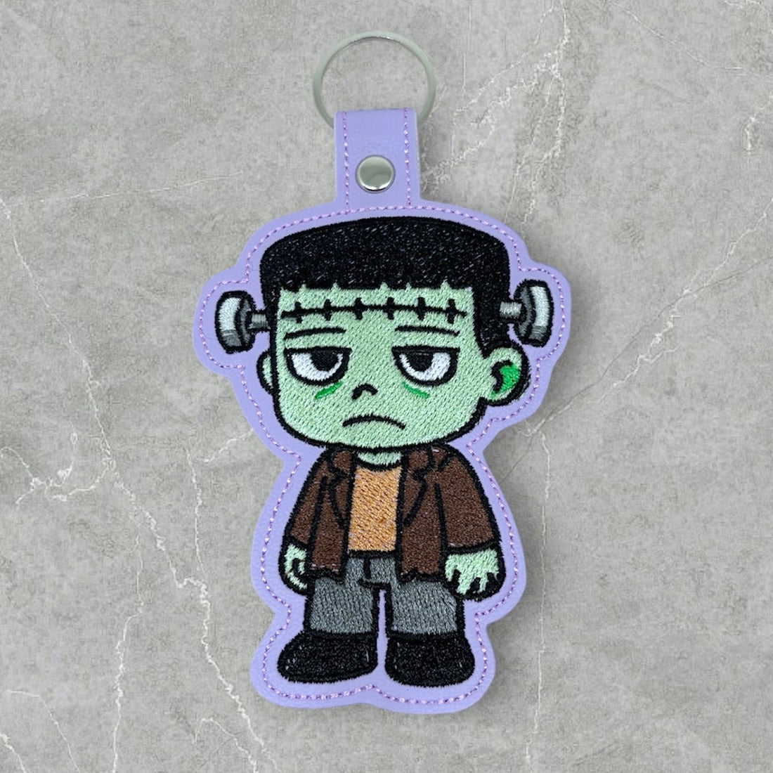 Undead Snap Tab & Eyelet Fob
