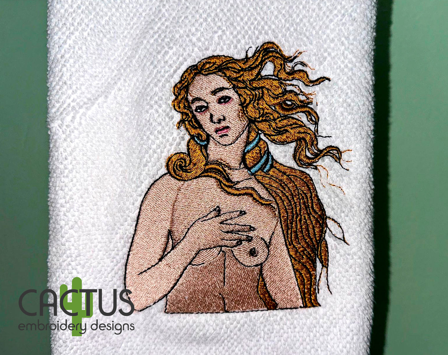 Venus Embroidery Design