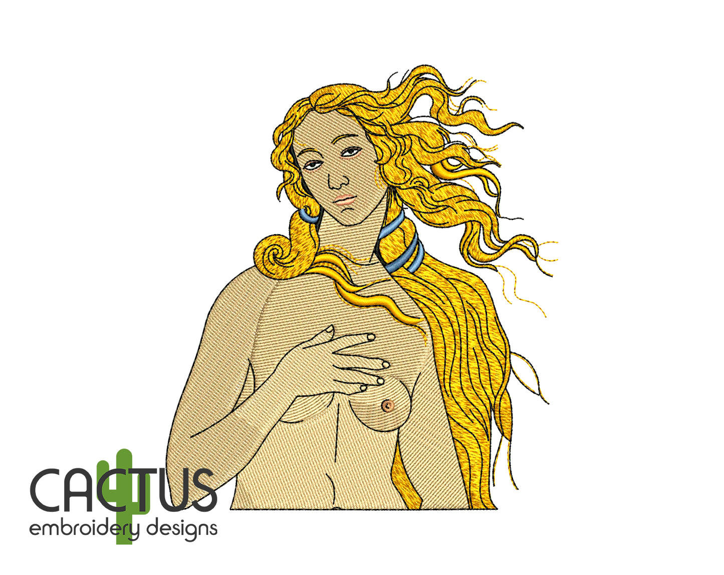 Venus Embroidery Design