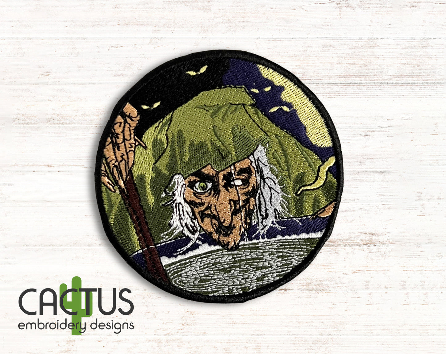 Witches Brew Patch Embroidery Design
