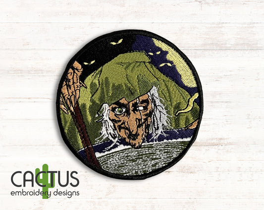 Witches Brew Patch Embroidery Design