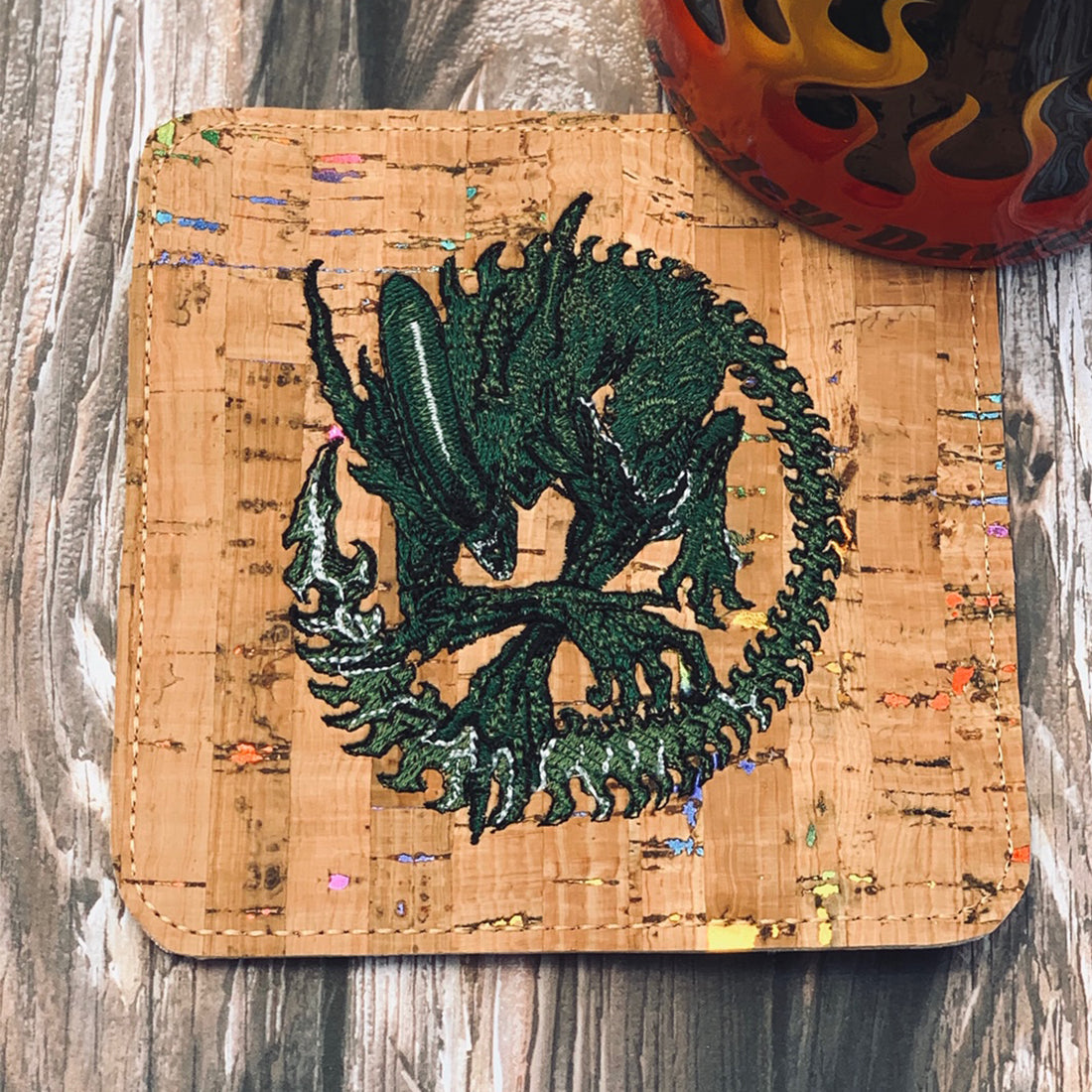 Alien Embroidery Design
